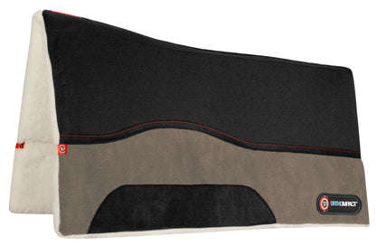 T3 MicroSuede Western Pad with T3 Ortho-Impact Protection Inserts