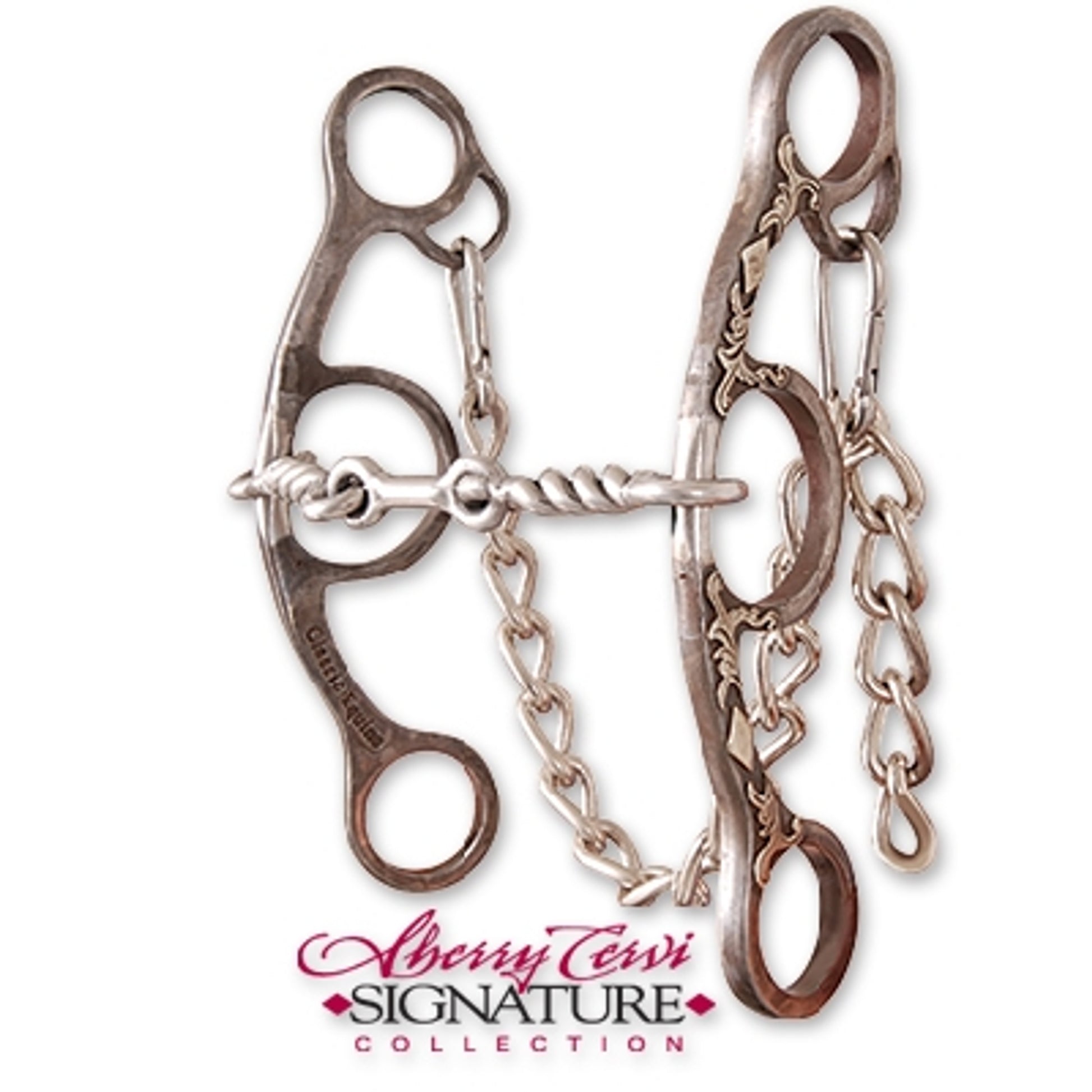 Classic Equine Cervi Twisted Wire Dogbone Diamond Short Shank