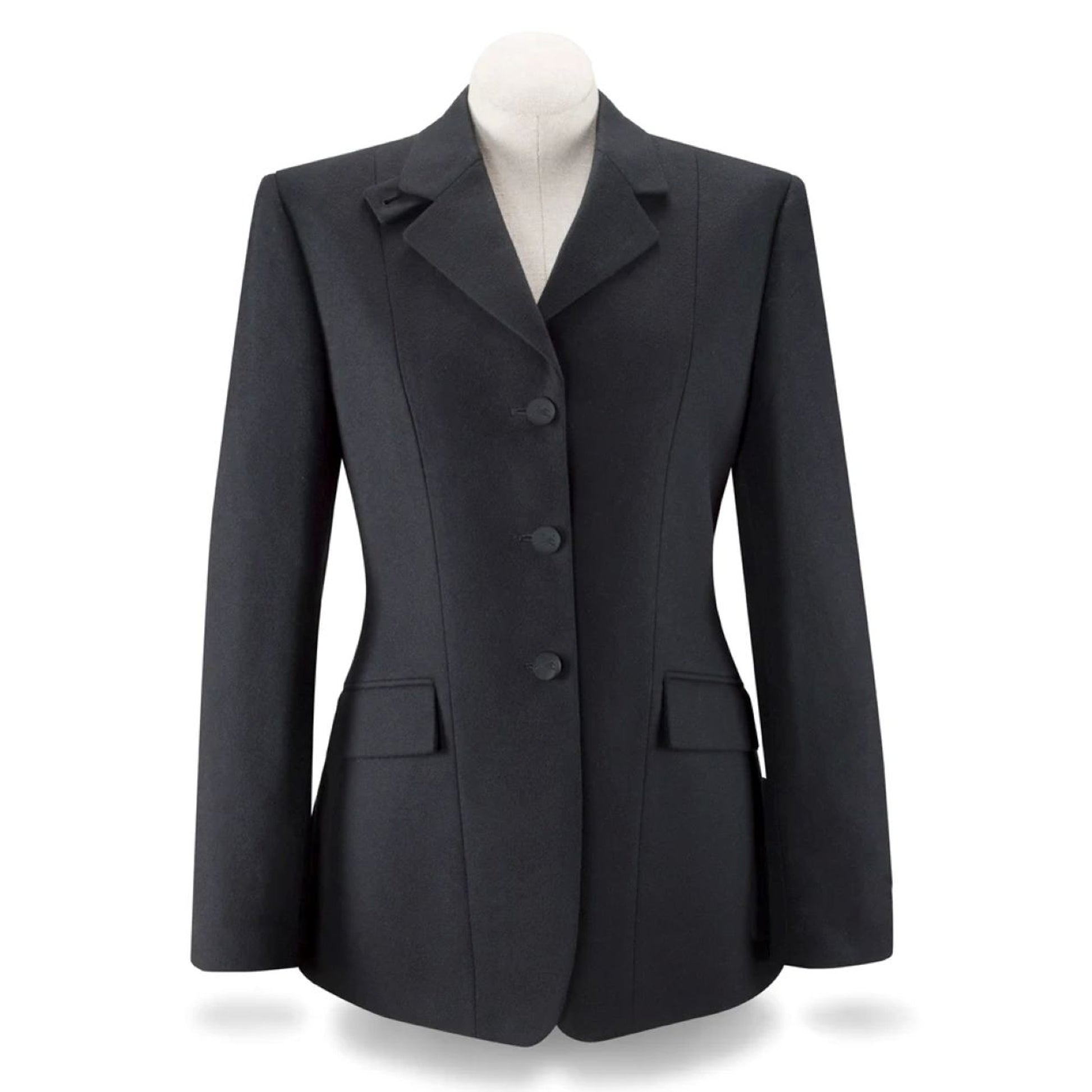 RJ Classics Ladies 3 Button Melton Hunt Coat