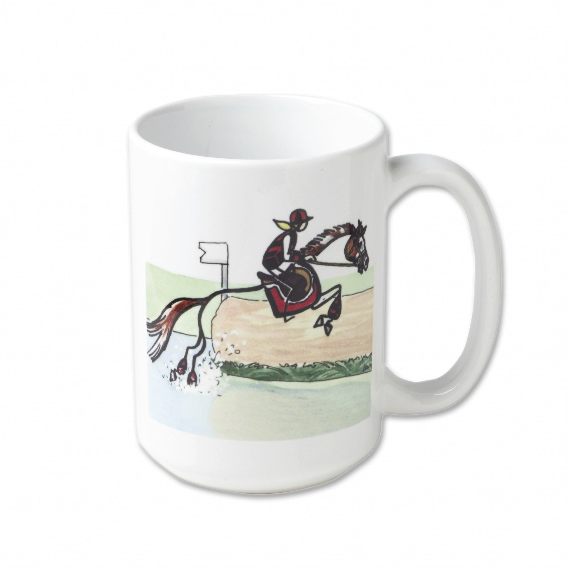 Stick Horse Mug - Log Jump