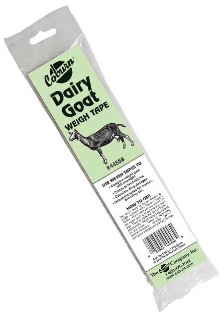 Dairy Goat Weigh Tape