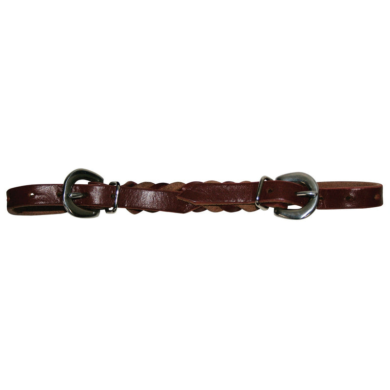 Circle Y Sharon Camarillo Braid Leather Curb Strap