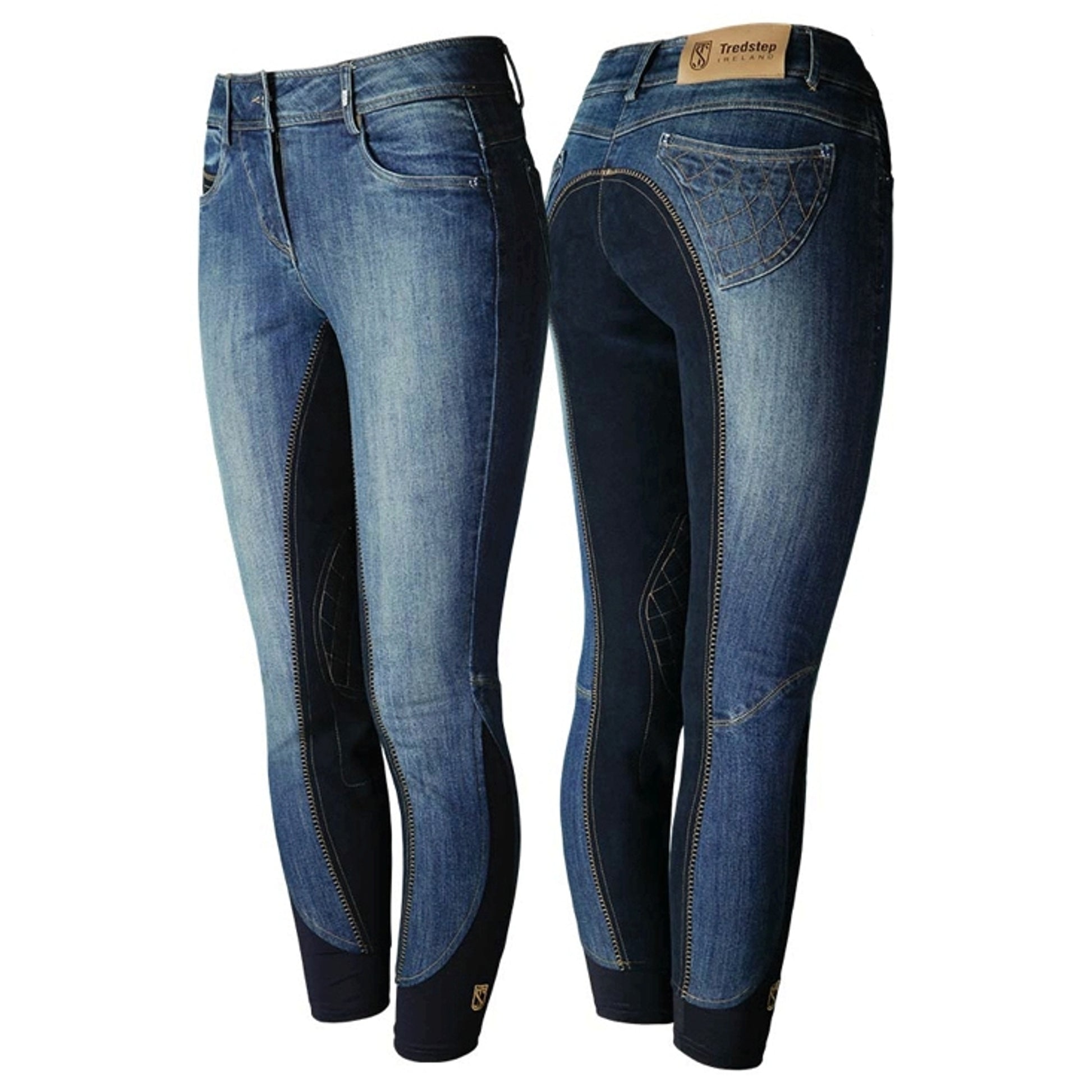Tredstep Ladies Denim Full Seat Breeches