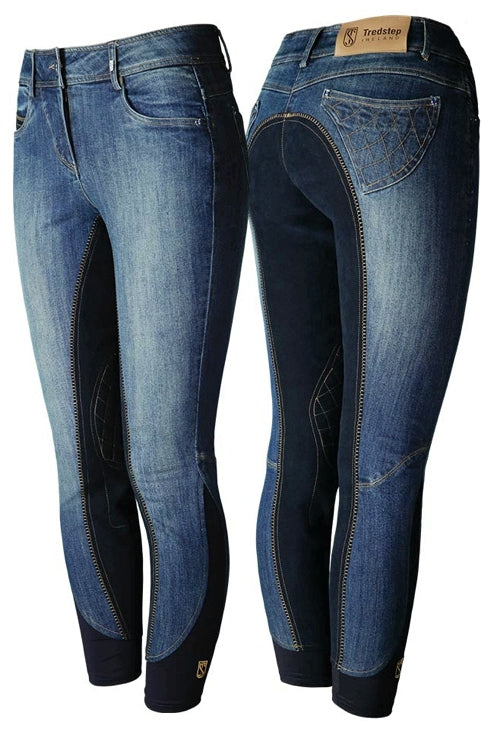 Tredstep Ladies Denim Full Seat Breeches