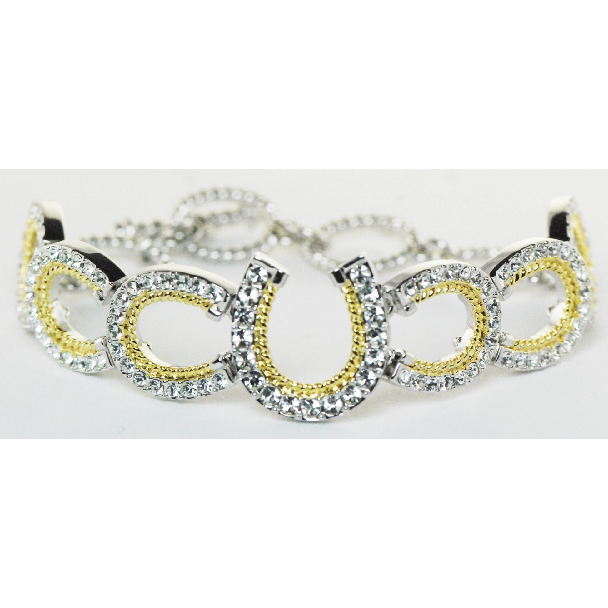 Western Edge Jewelry Horseshoes Rope Bracelet