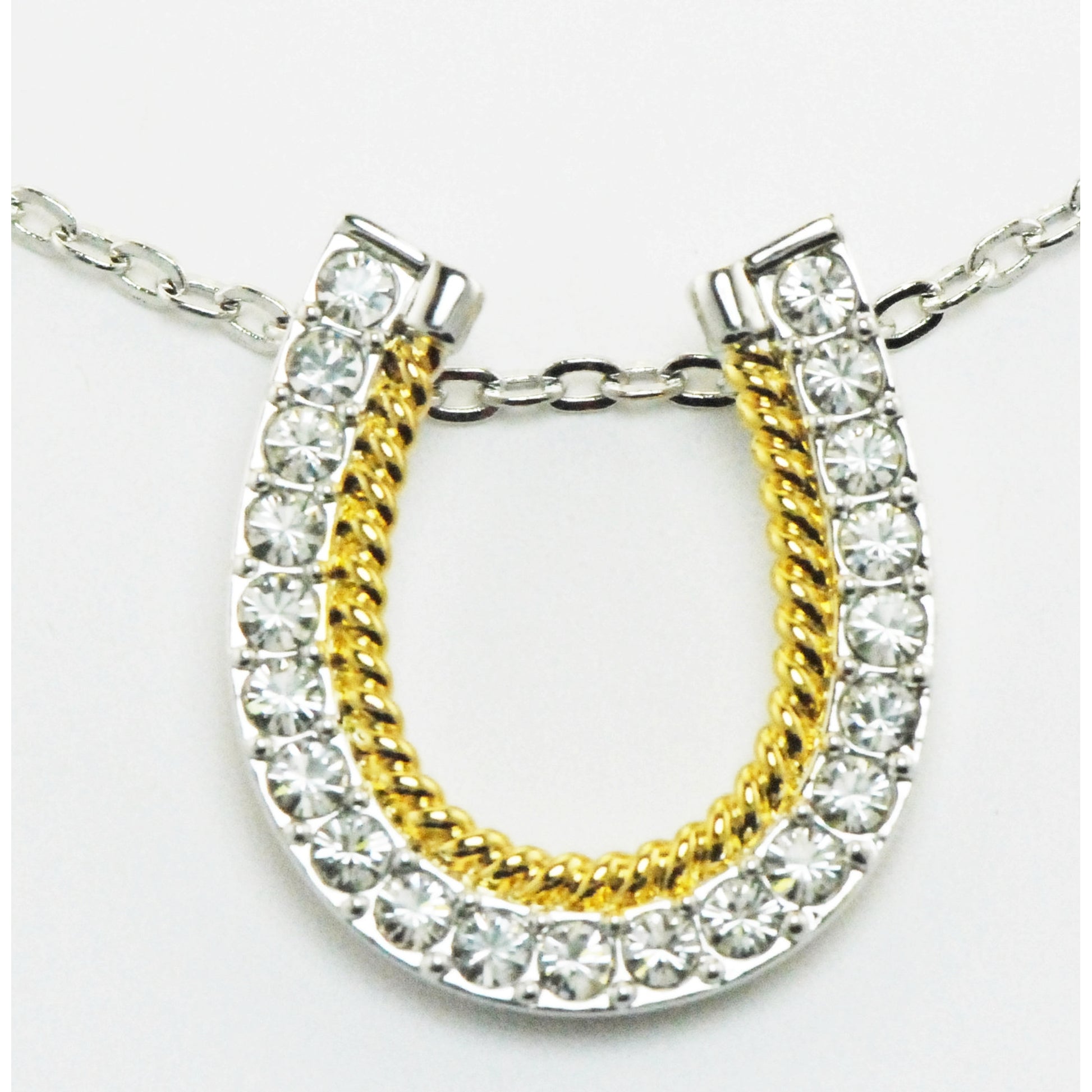 Western Edge Jewelry Horseshoes Rope Necklace