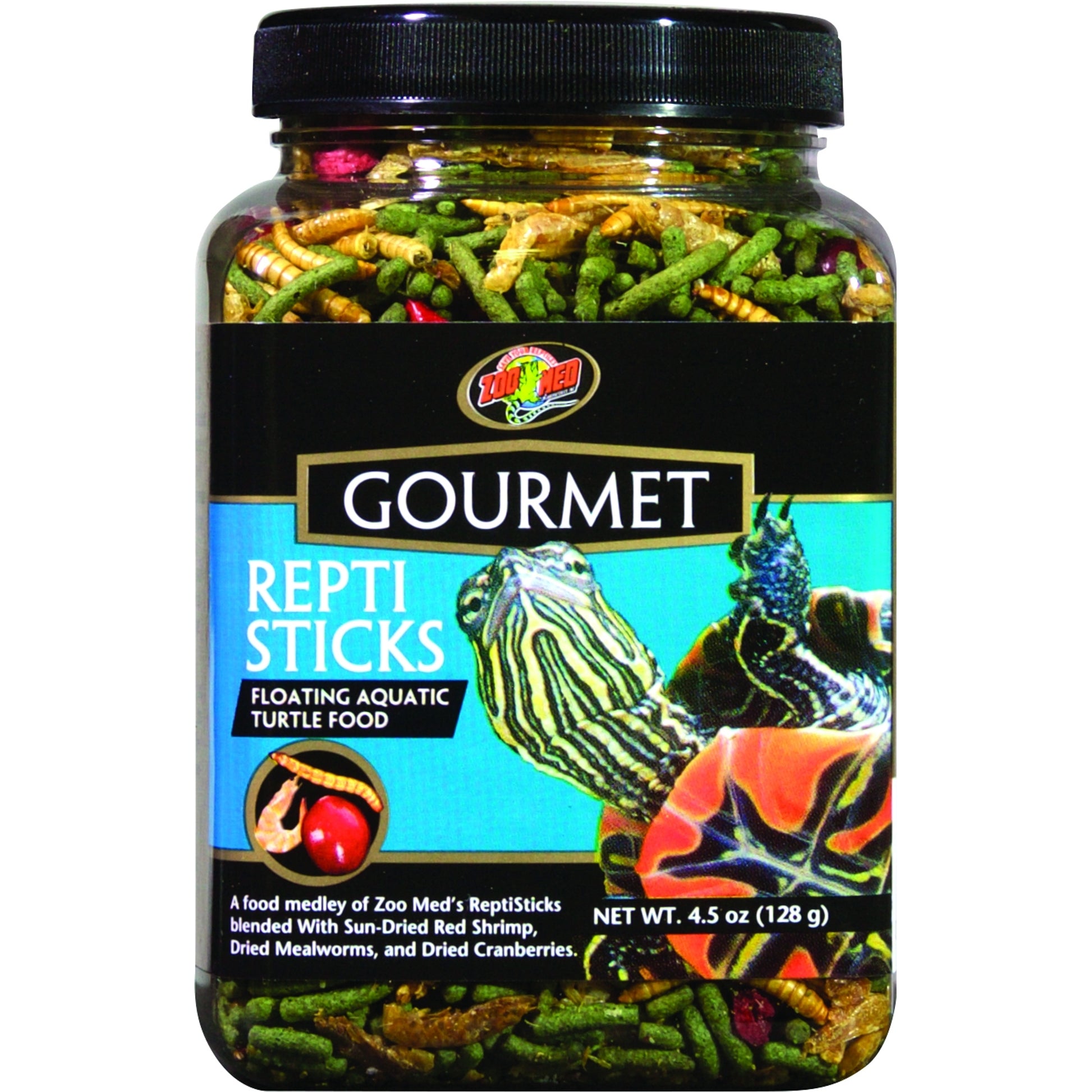 Zoo Med Gourmet Reptisticks Floating Aquatic Turtle Food