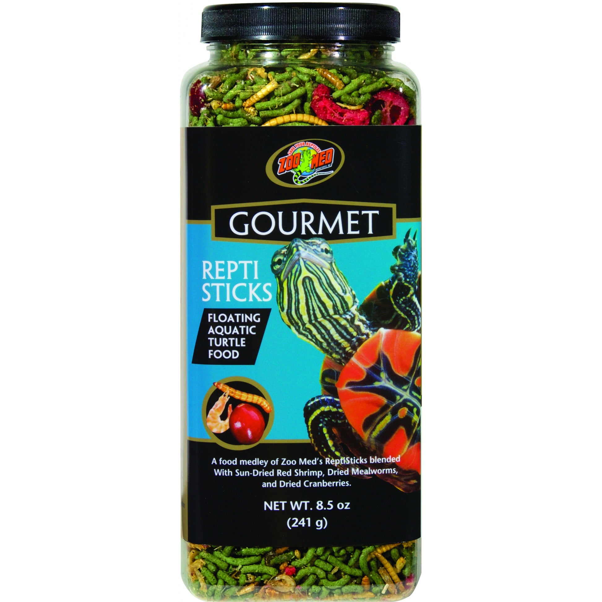Zoo Med Gourmet Reptisticks Floating Aquatic Turtle Food