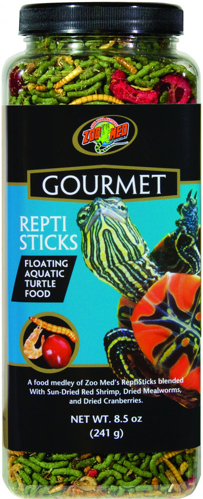 Zoo Med Gourmet Reptisticks Floating Aquatic Turtle Food