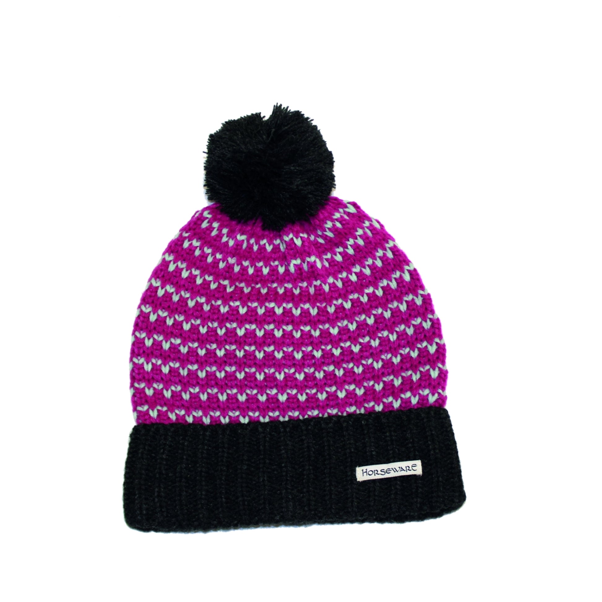Horseware Ladies Bobble Hat & Scarf Set