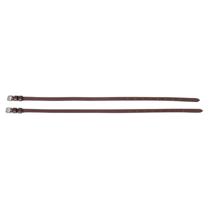 Henri de Rivel Leather Spur Straps with Plain Buckle