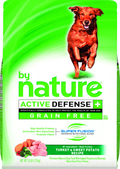 By Nature Grain Free Dry Dog Food - Turkey/Sweet Potato - 3.8 LB