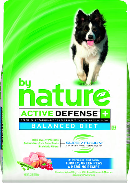 By Nature Balanced Diet Dry Dog Food - Turkey/Green Pea/Herring - 3.8 LB