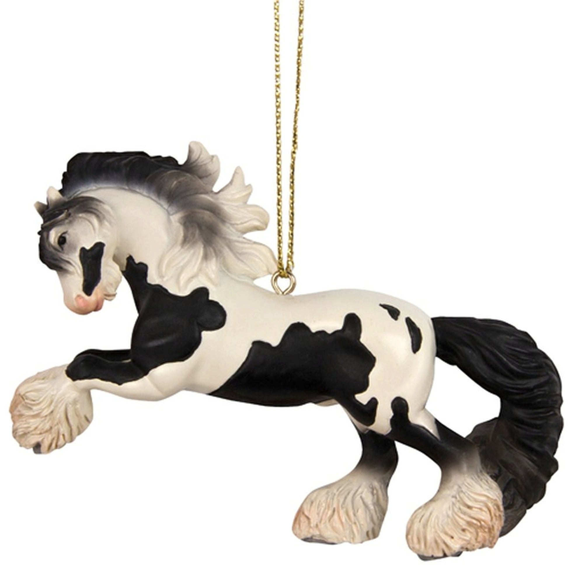 The Trail of Painted Ponies Don't Fence Me In Hanging Ornament