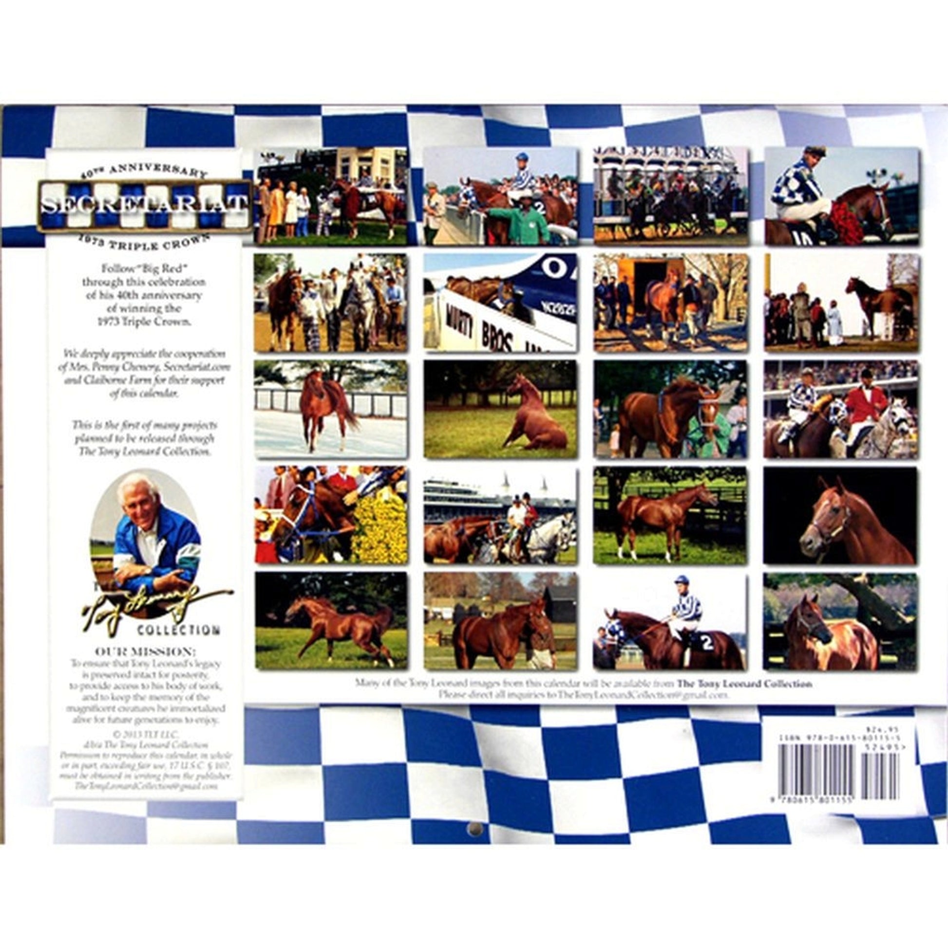 Secretariat 40th Anniversary Triple Crown Calendar