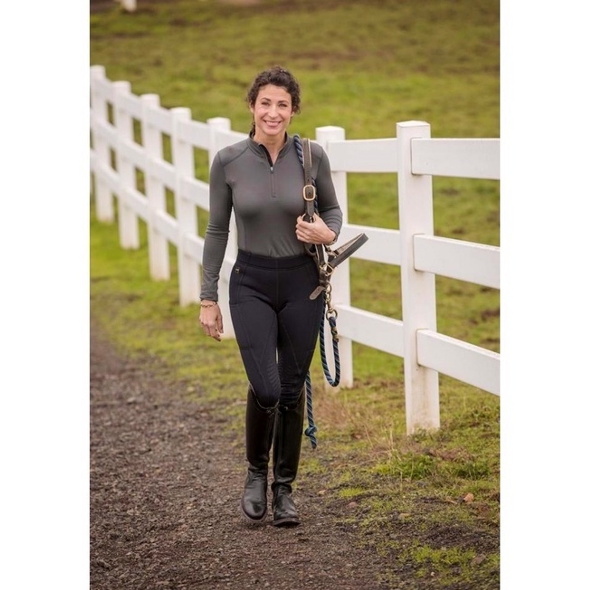 FITS Ladies TechTread WindPro Full Seat Pull On Breeches