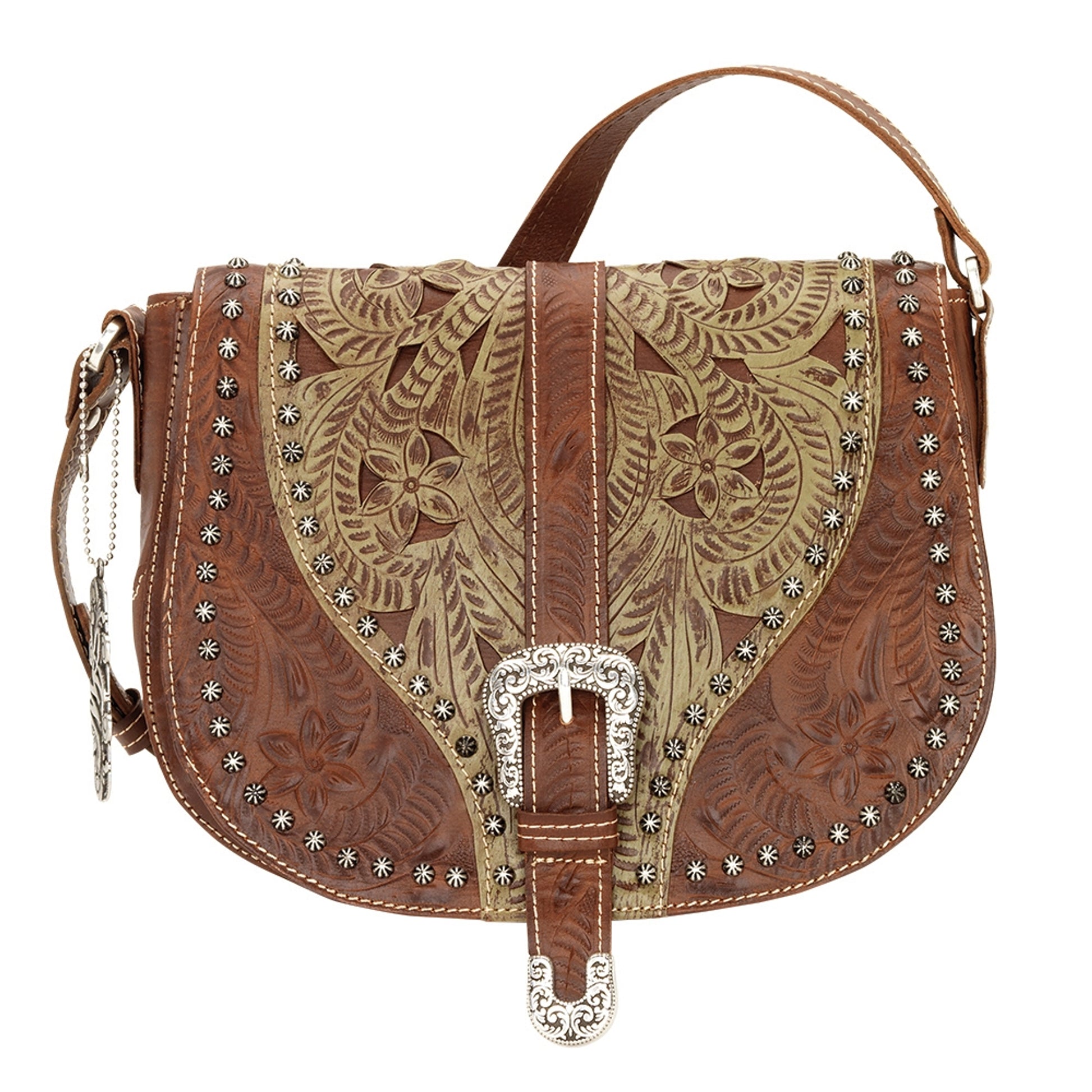 AMERICAN WEST Blazing Saddle Crossbody Bag - Dusty Rose