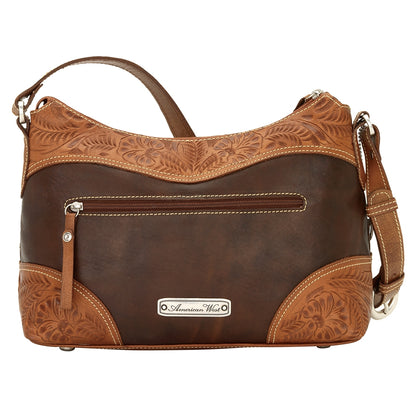 AMERICAN WEST Chestnut Ridge Zip-Top Shoulder Bag