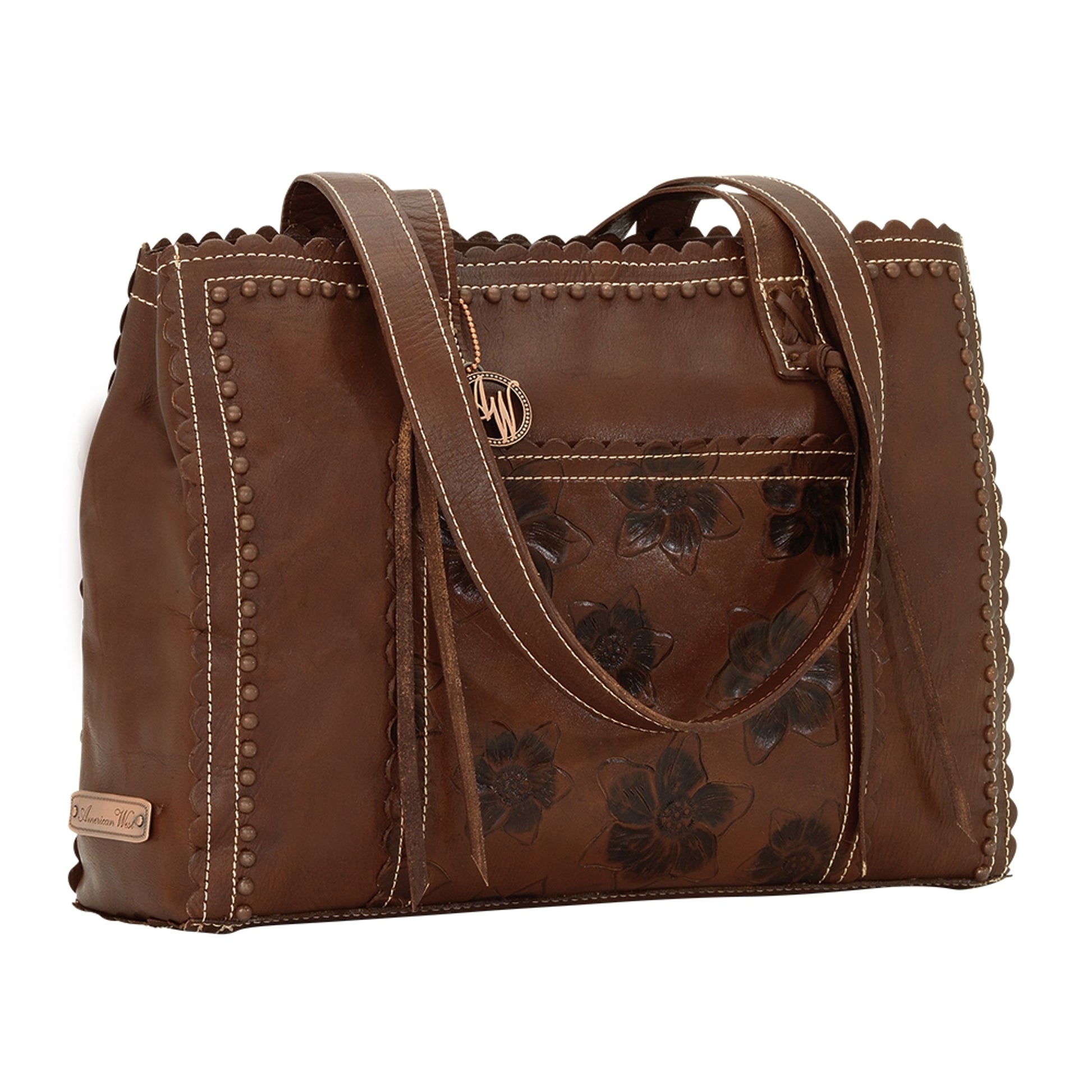 AMERICAN WEST Flower Child Shopper Tote - Dusty Rose