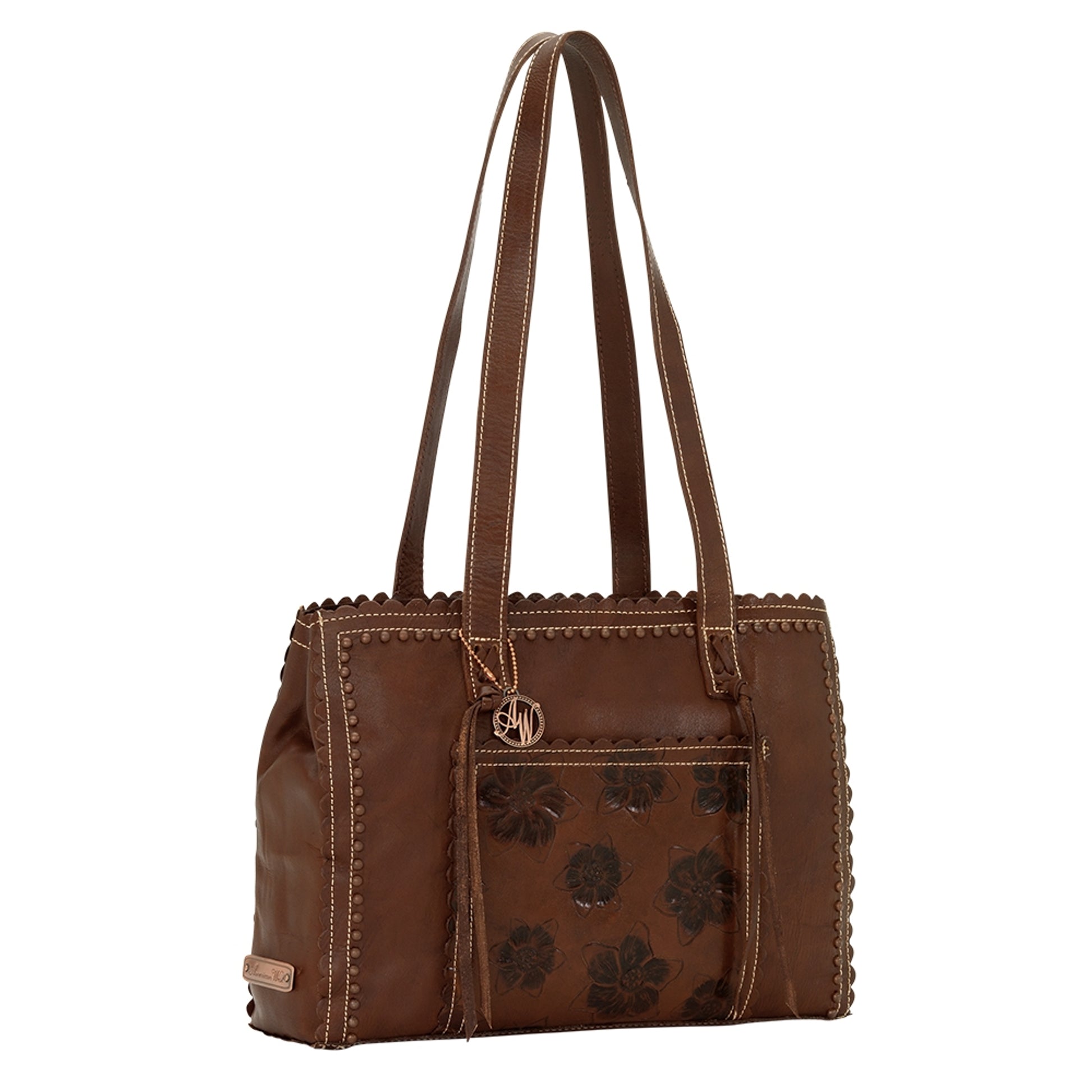 AMERICAN WEST Flower Child Shopper Tote - Dusty Rose