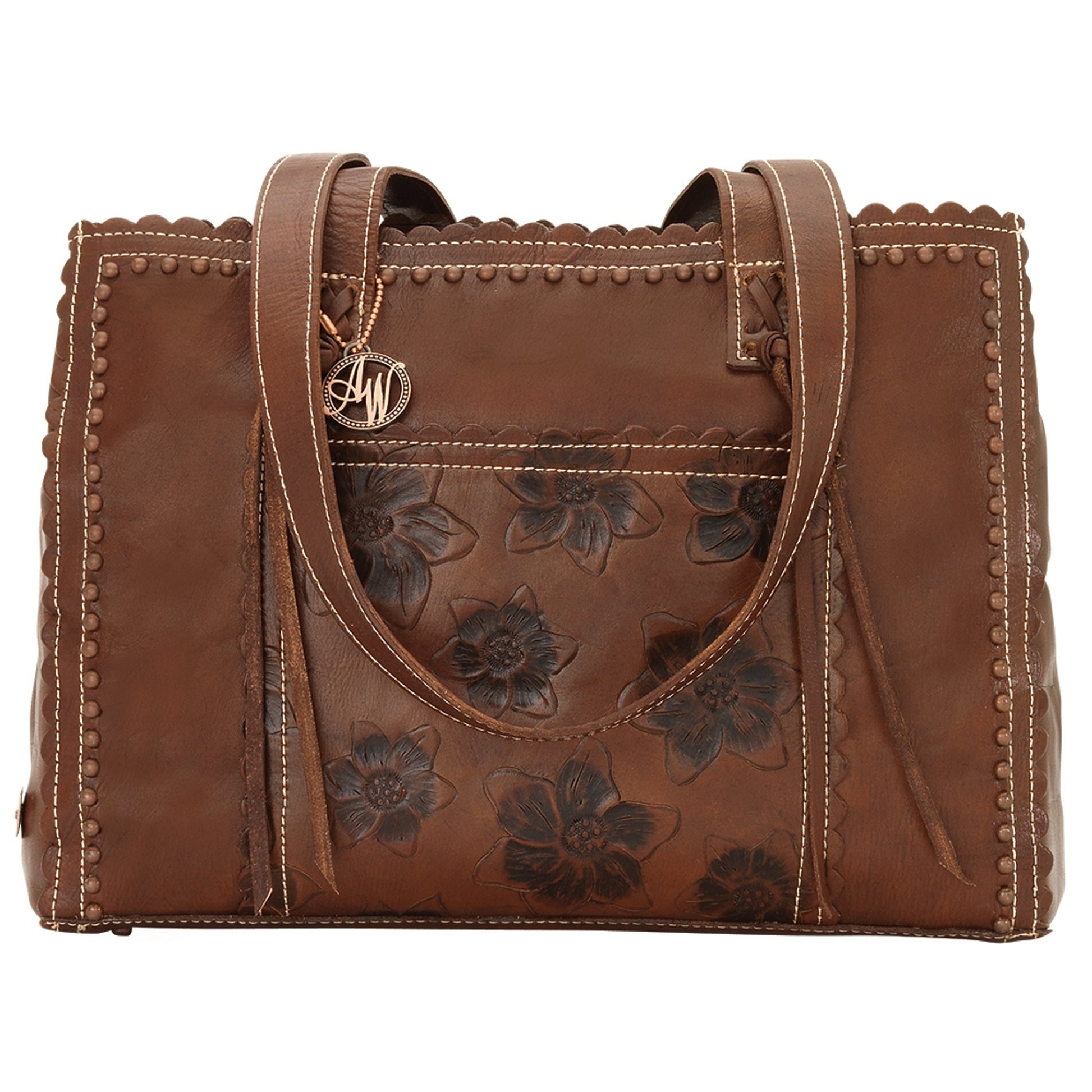 AMERICAN WEST Flower Child Shopper Tote - Dusty Rose