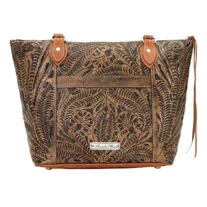 AMERICAN WEST Heart of Gold Zip Top Bucket Tote