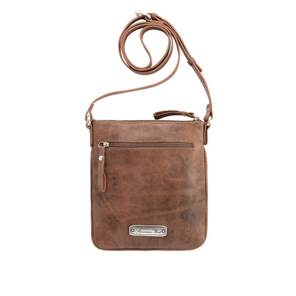 AMERICAN WEST Moon Dancer Crossbody Bag/Wallet - Rose/Sand