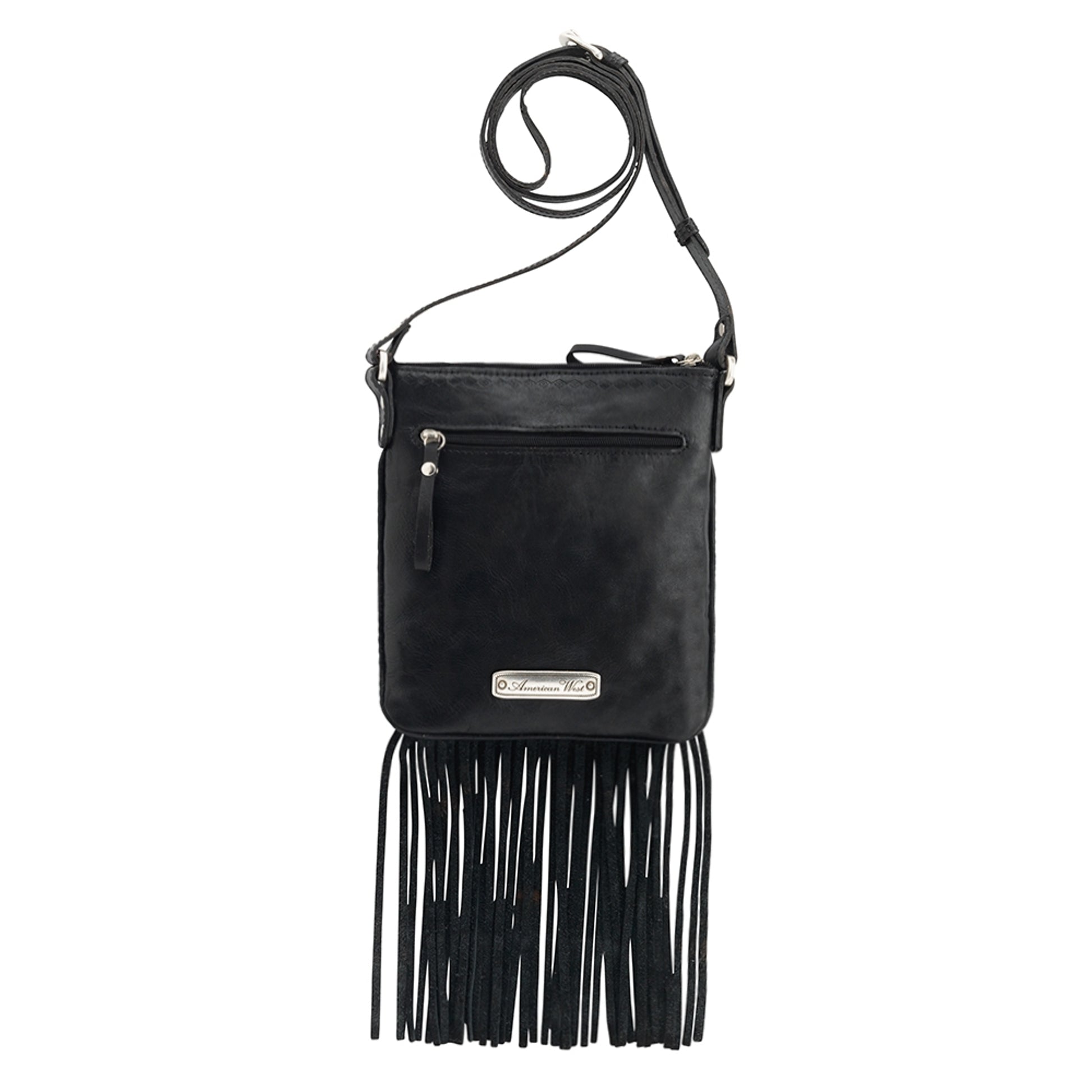 AMERICAN WEST Moon Dancer Crossbody Bag/Wallet - Rose/Sand