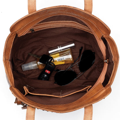 American West Navajo Soul Zip Top Tote