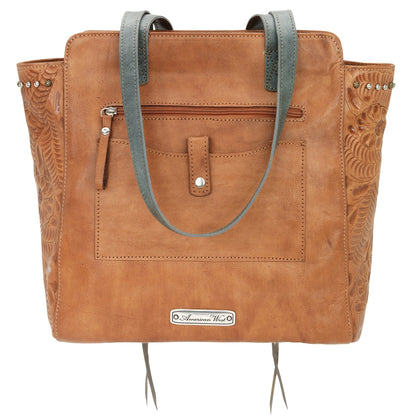 American West Navajo Soul Zip Top Tote