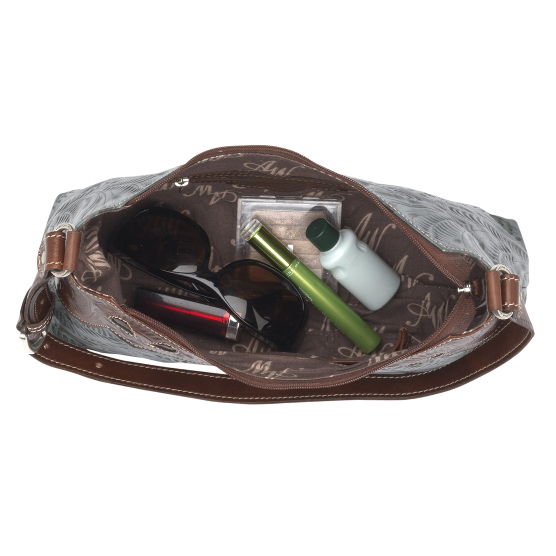 AMERICAN WEST Rosewood Zip-Top Shoulder Bag