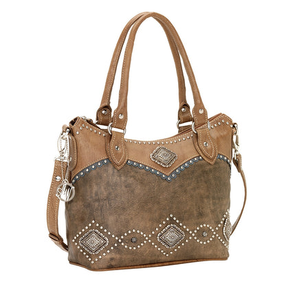 AMERICAN WEST Sierra Convertible Zip Top Bucket Tote