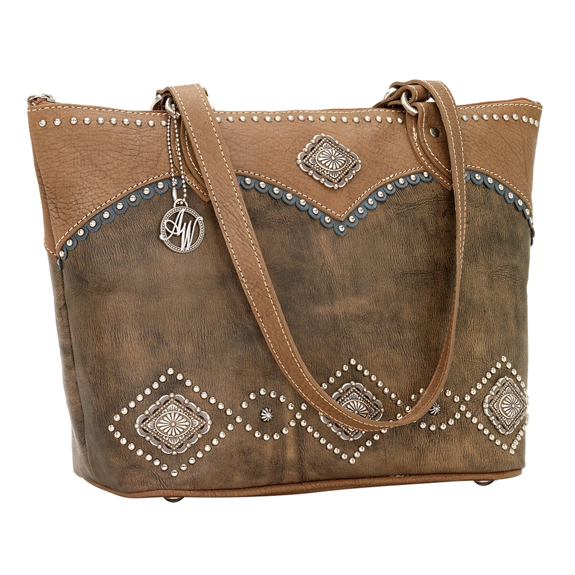 AMERICAN WEST Sierra Zip Top Bucket Tote