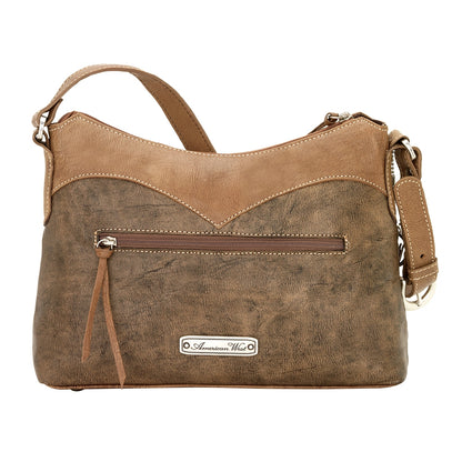 AMERICAN WEST Sierra Zip-Top Shoulder Bag