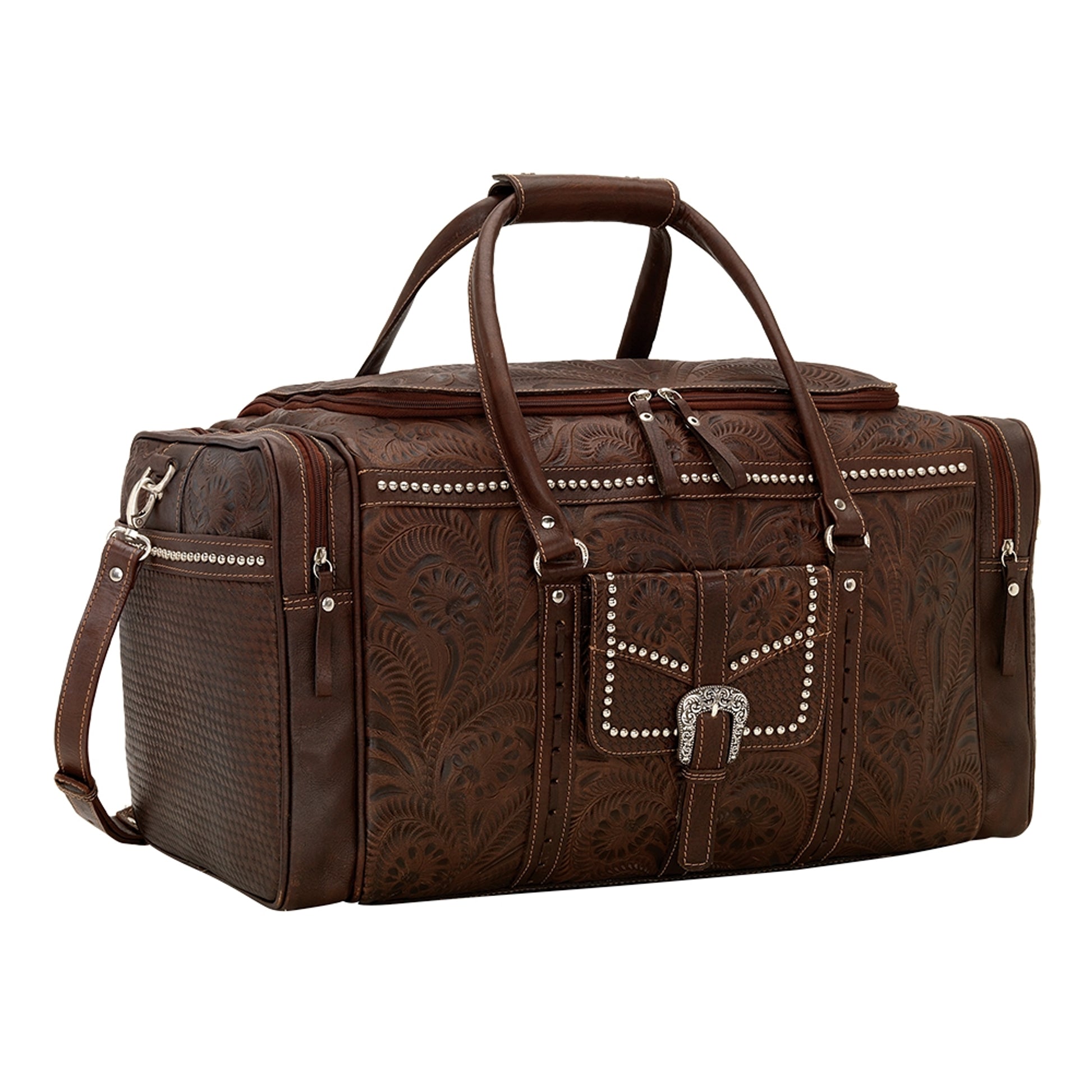 AMERICAN WEST Stampede Zip Around Rodeo Bag