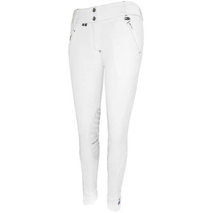 Equine Couture Ladies Beatta Silicone Knee Patch Breeches
