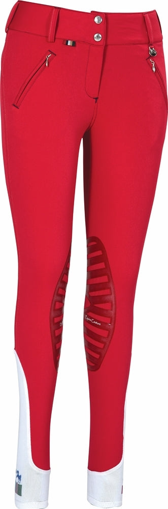 Equine Couture Ladies Beatta Silicone Knee Patch Breeches