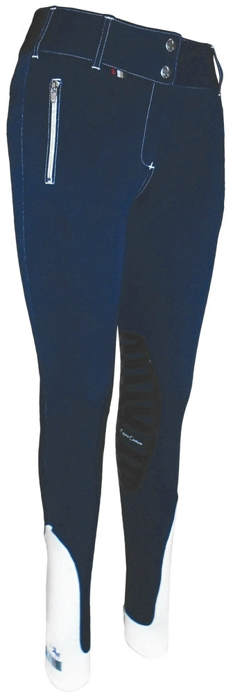 Equine Couture Ladies Beatta Silicone Knee Patch Breeches