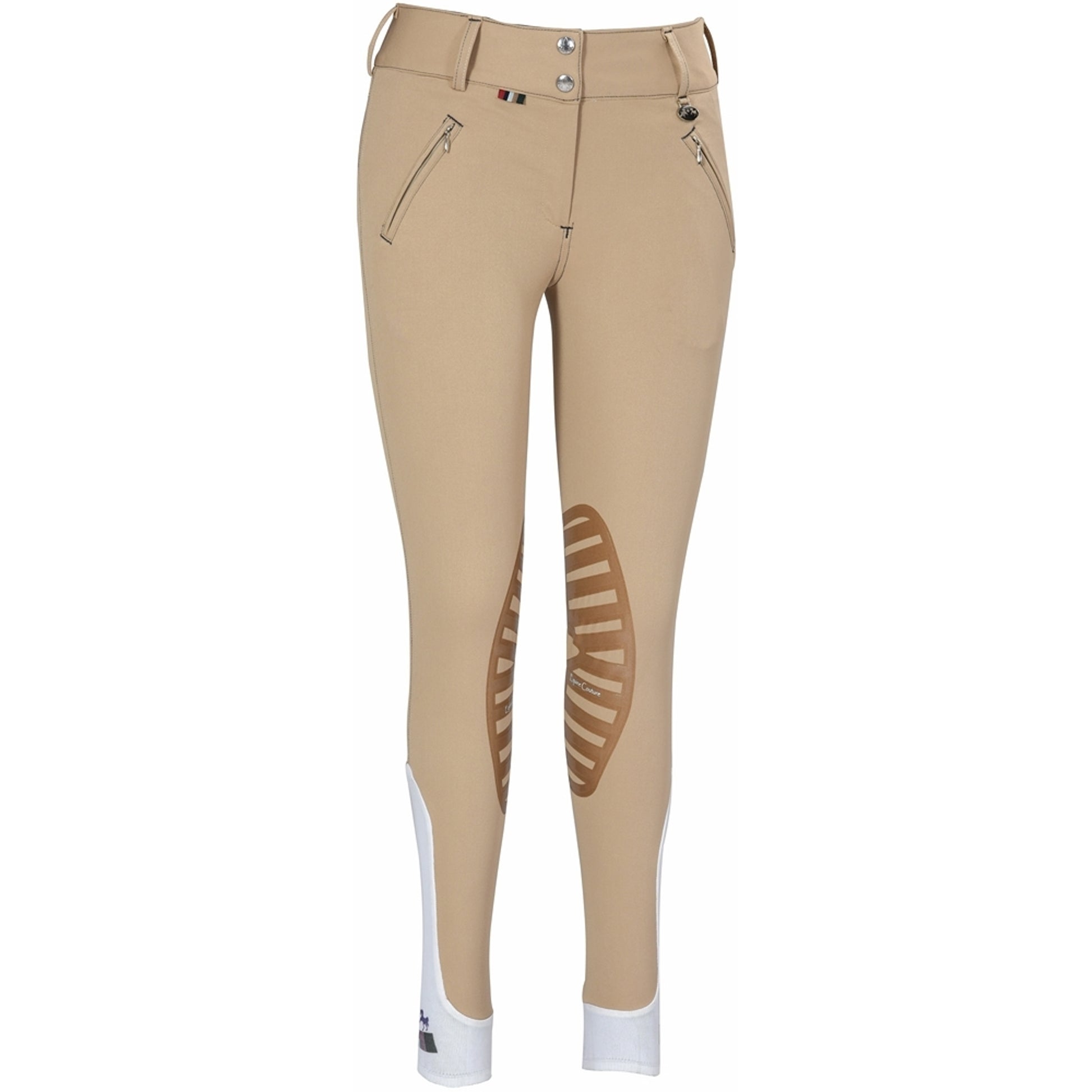 Equine Couture Ladies Beatta Silicone Knee Patch Breeches