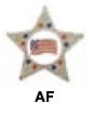 Tail Tamer Equine Body Bling American Flag and Stars