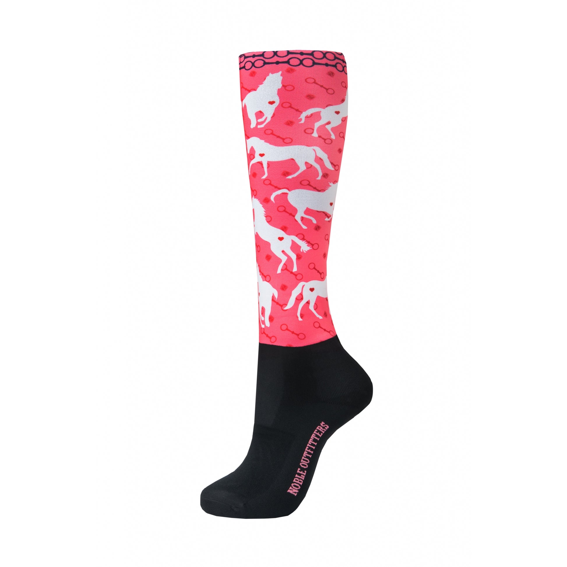 Noble Equestrian Ladies' Over The Calf Peddies- Vivacious Horse Bits