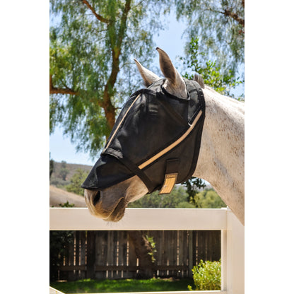 Noble Equestrian Guardsman Fly Mask - No Ear