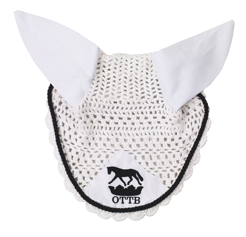 OTTB Crown Crochet Ear Net