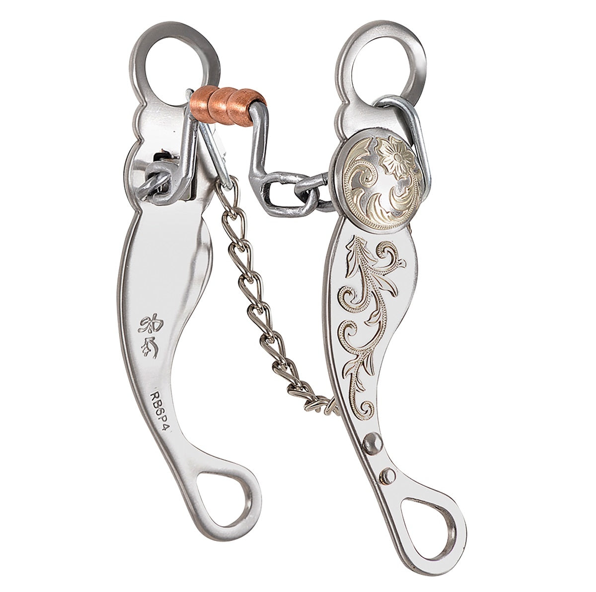 Classic Equine Les Vogt Roper Square Port Roller Bit – HorseLoverZ