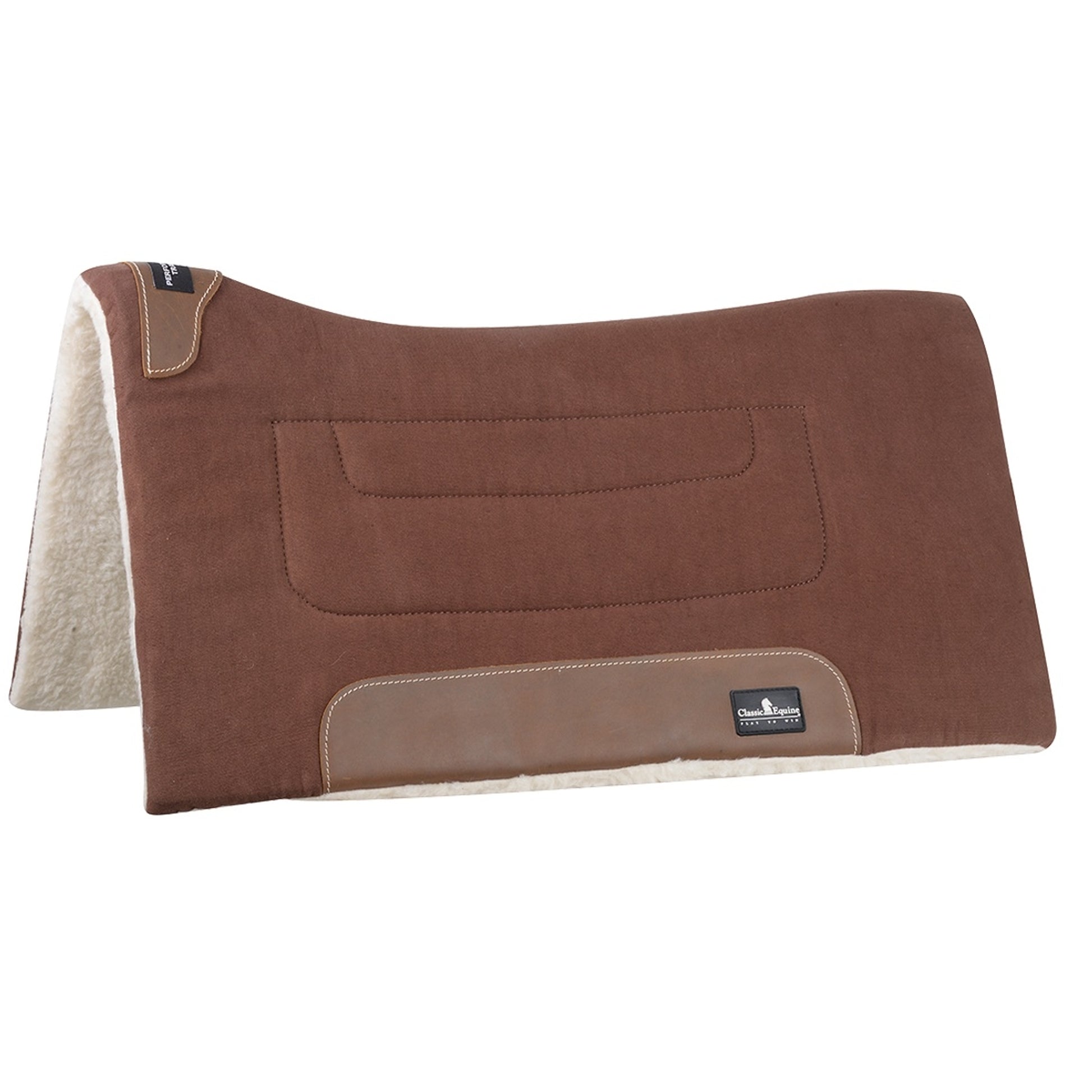 Classic Equine Performance Trainer Western Pad - Black