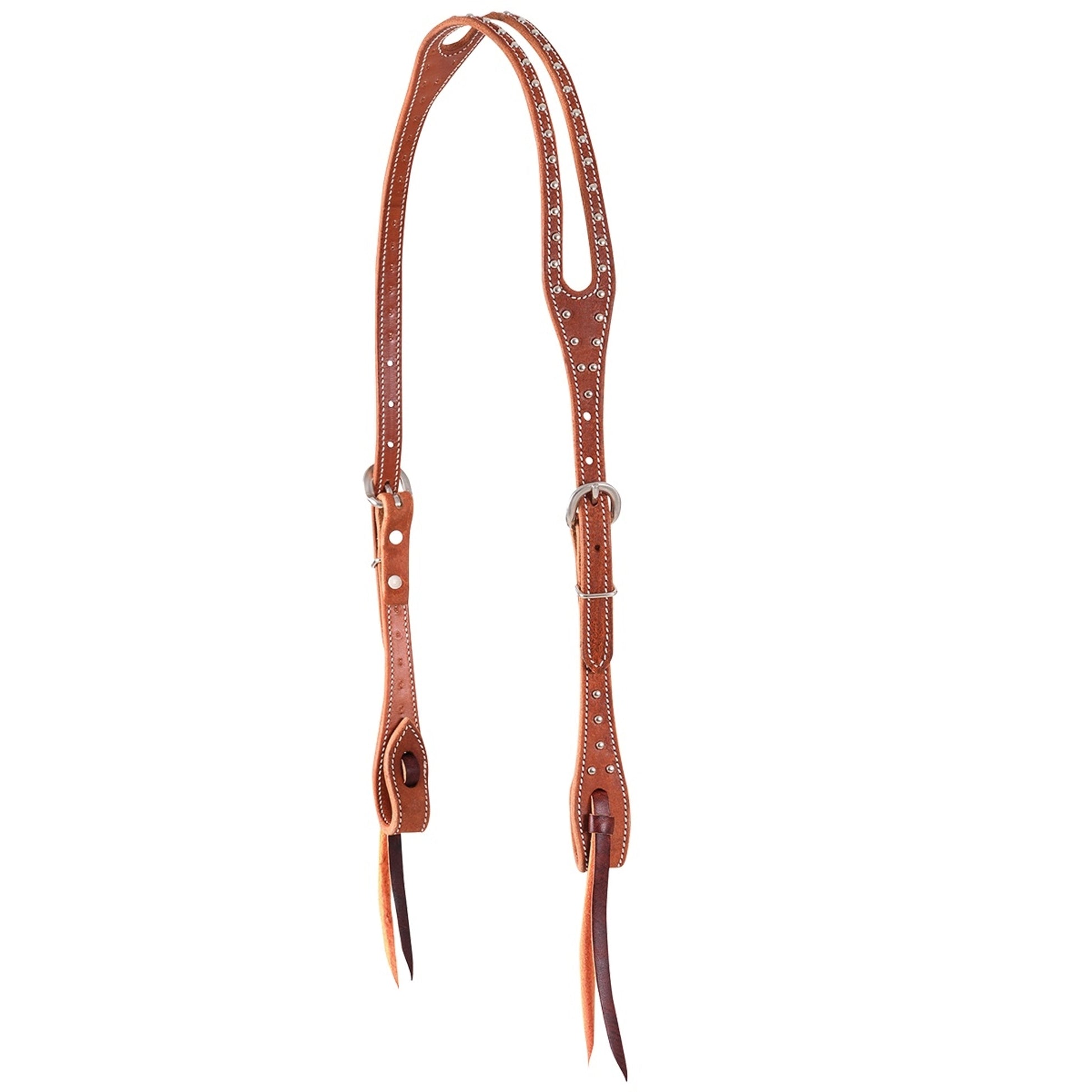 Martin Split Ear Roughout & Dots Headstall