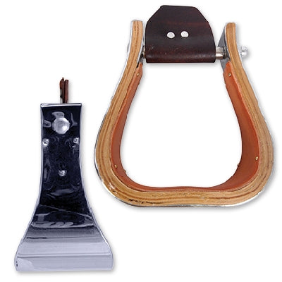 Martin Monel Metal Bound Wood Stirrups