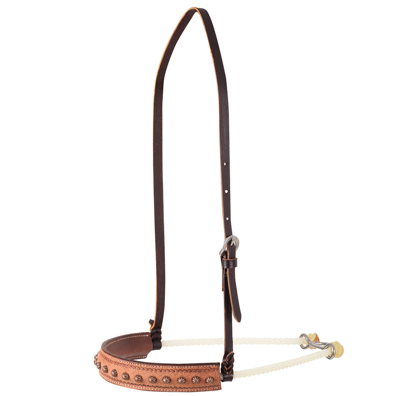Martin Corkscrew Border & Dots Noseband