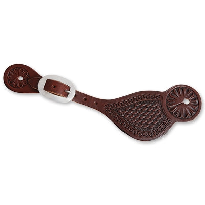 Martin Tombstone San Carlos Basket Stamp Spur Strap
