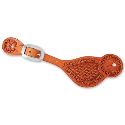 Martin Tombstone San Carlos Basket Stamp Spur Strap